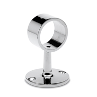 Gelænder beslag, Ø 19 mm Chrome design model : 602